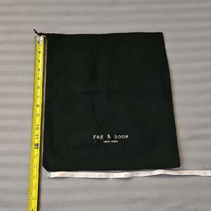 Rag & Bone Black Drawstring Bag